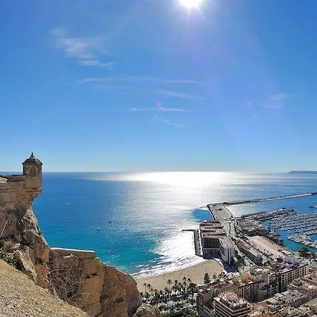 02 Apmto Sobre El Mar , Playa Albufereta 아파트 알리칸테